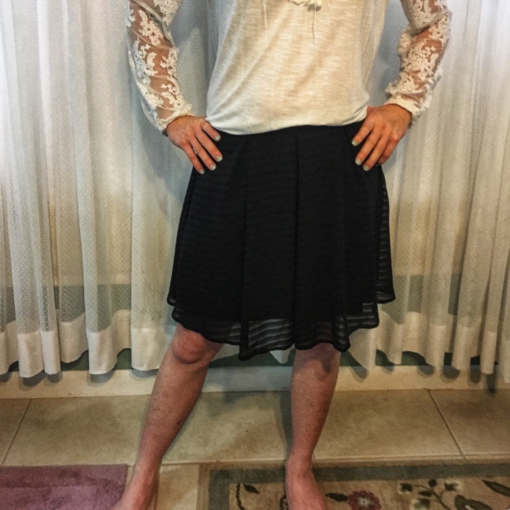 Little black skirt
